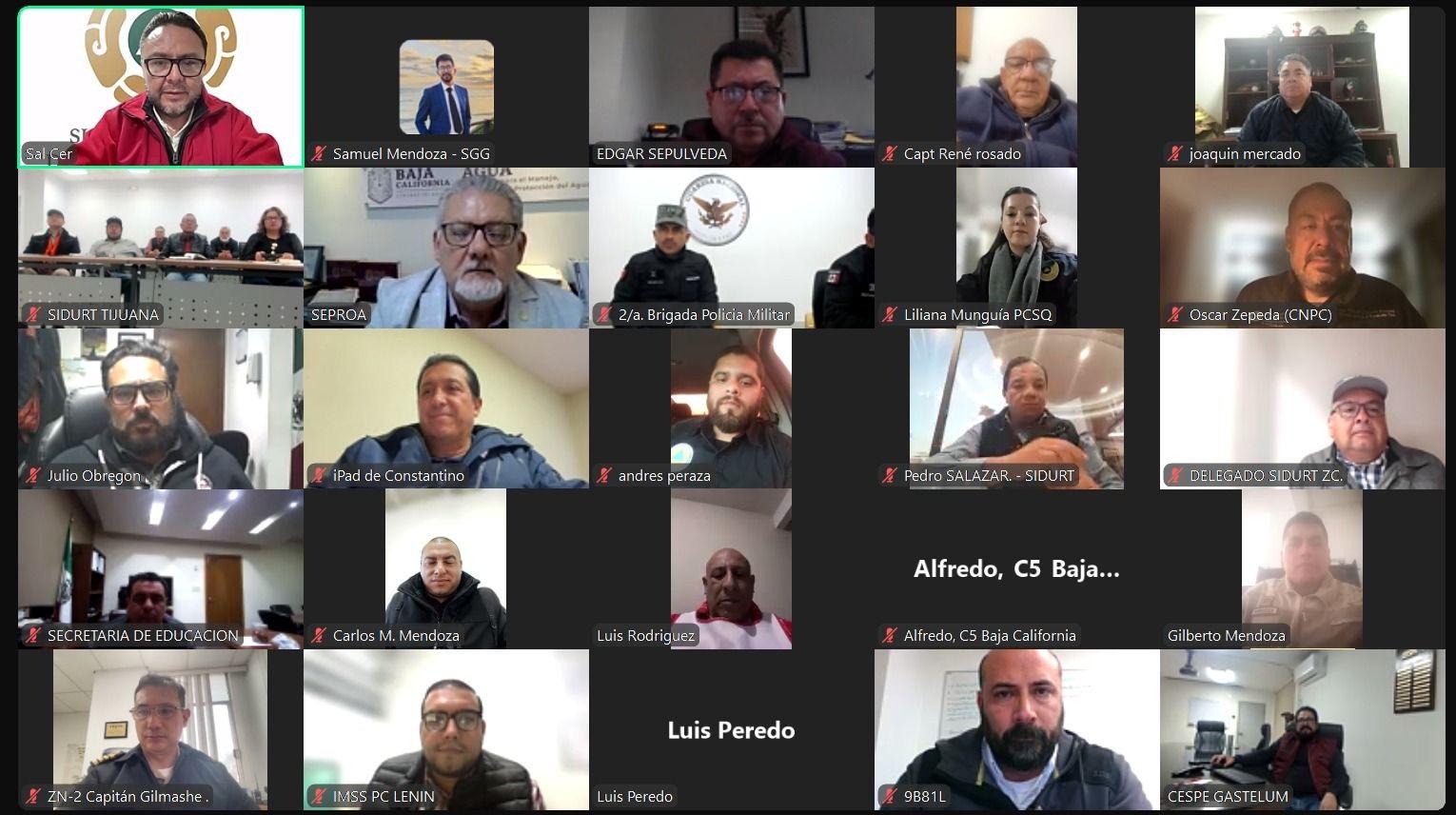 Protección Civil de Baja California activa medidas preventivas ante lluvias