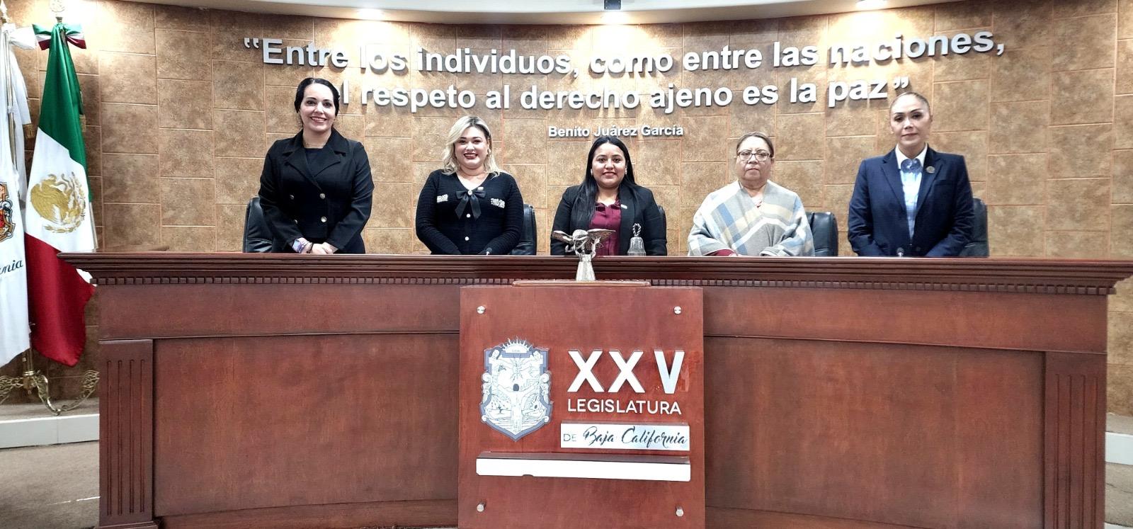 Instalación de la Mesa Directiva del Congreso de Baja California para el Segundo Periodo Ordinario de la XXV Legislatura