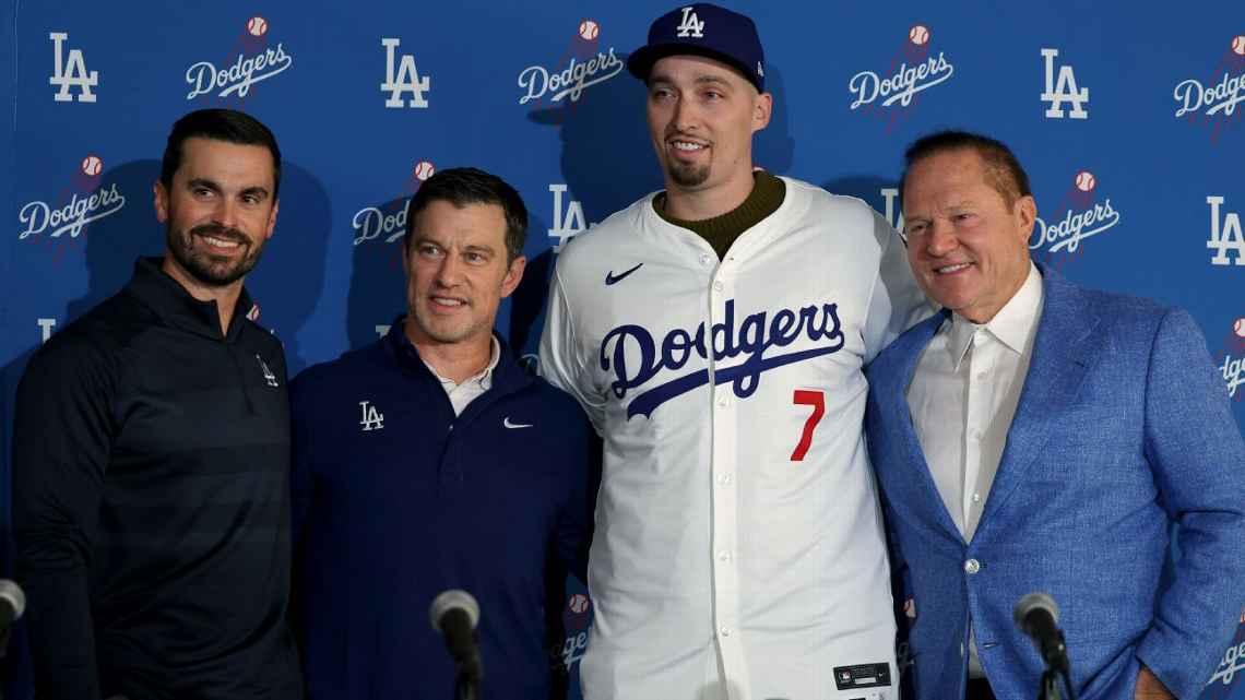 Blake Snell, el nuevo as de los Dodgers, se presenta en grande